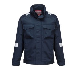 Portwest FR68 Giacca Bizflame Ultra, Blu navy L