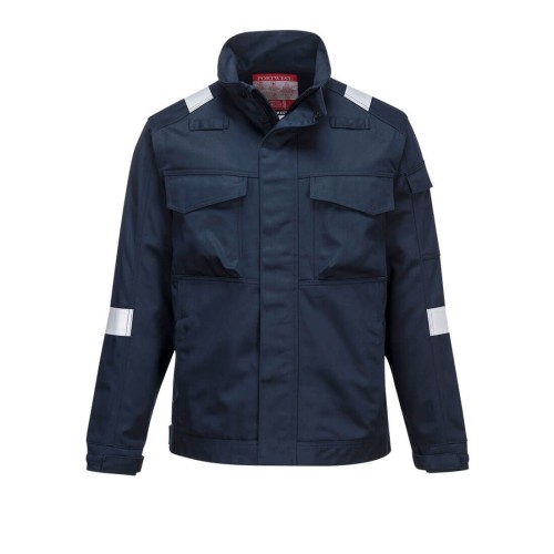 Portwest FR68 Giacca Bizflame Ultra, Blu navy XXXL