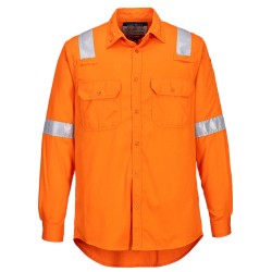 Portwest FR720 Camicia leggera FR Antistatica, Arancione L
