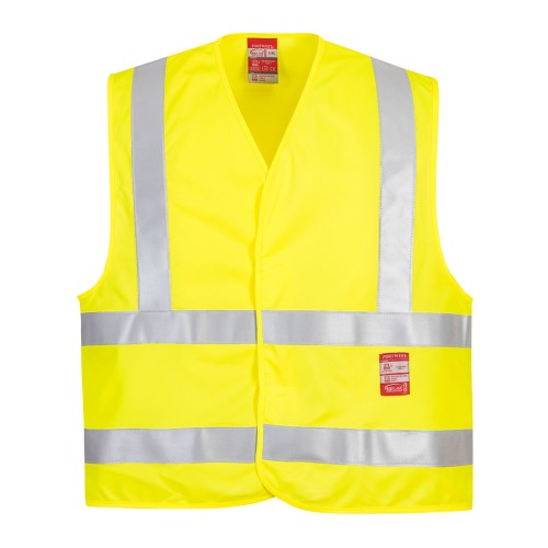Portwest FR75 Gilet Hi-Vis ignifugo, Giallo 4X/5X
