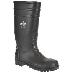 Portwest FW94 Stivale Classic Wellington S4, Nero 45