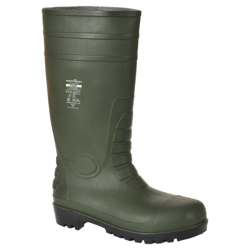 Portwest FW95 Stivale Total Safety Wellington S5, Verde 43