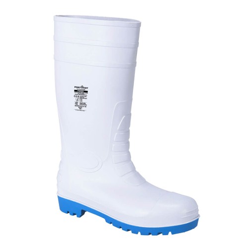 Portwest FW95 Stivale Total Safety Wellington S5, Bianco 47