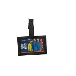 Portwest ID40 Porta Badge Nero, conf.25 pezzi