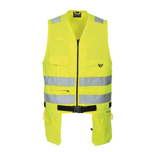 Portwest KS63 Gilet per attrezzi Xenon Hi-Vis, Giallo XXL