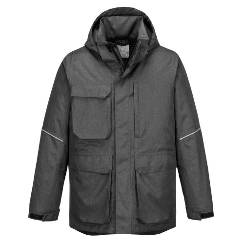 Portwest KX360 Parka KX3, Grigio melange XXL