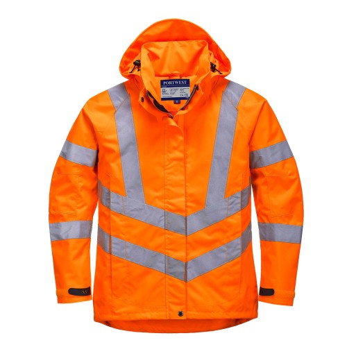 Portwest LW70 Giacca Traspirante Donna Hi-Vis, Arancione S