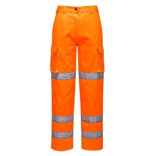 Portwest LW71 Pantalone Donna Hi-Vis, Arancione M