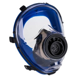 Portwest P516 Maschera pieno facciale Helsinki - Filettatura universale, Blu