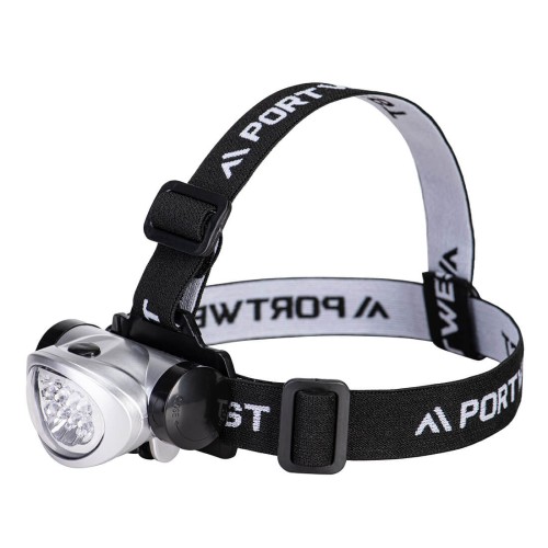 Portwest PA50 Lampada frontale a LED , Argento