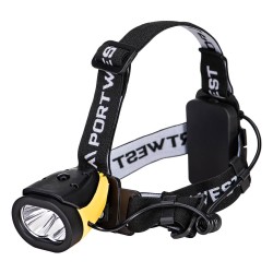 Portwest PA63 Lampada frontale, Giallo/Nero