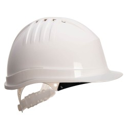 Portwest PS60 Elmetto di sicurezza Expertline (cricchetto scorrevole), Bianco