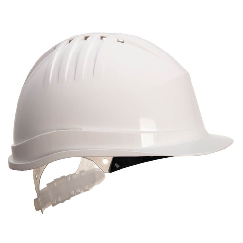 Portwest PS60 Elmetto di sicurezza Expertline (cricchetto scorrevole), Bianco