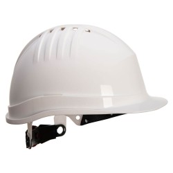 Portwest PS62 Elmetto di sicurezza Expertline (cricchetto a rotella), Bianco