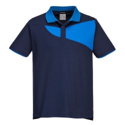 Portwest PW210 PW2 Polo S/S, Blu navy/Royal L