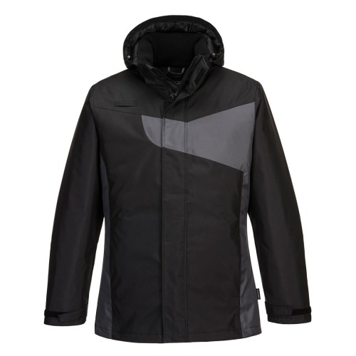 Portwest PW260 Giacca invernale PW2, Nero/Grigio M