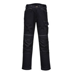 Portwest PW380 Pantaloni da lavoro elasticizzati da donna PW3, Nero 26