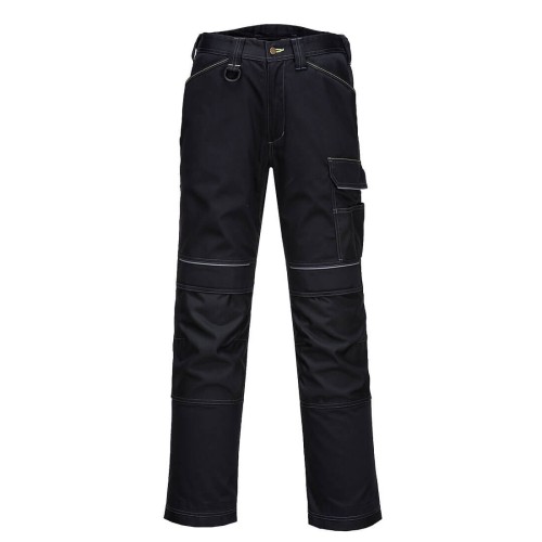 Portwest PW380 Pantaloni da lavoro elasticizzati da donna PW3, Nero 34