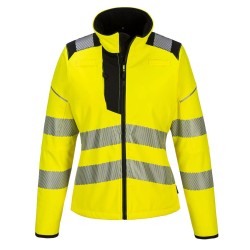 Portwest PW381 Softshell da donna ad alta visibilità PW3, Giallo/Nero L