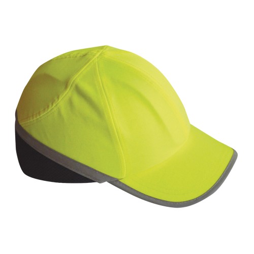 Portwest PW79 Caschetto antiurto con visiera lunga, Giallo