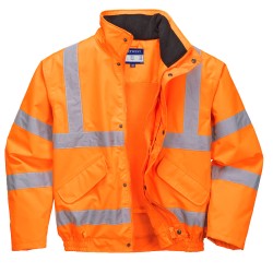 Portwest RT62 Bomber Hi-Vis traspirante fodera Mesh, Arancione L