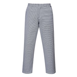 Portwest S068 Pantaloni Chef Harrow, Pied de poule XL