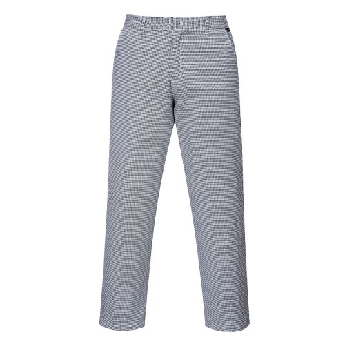 Portwest S068 Pantaloni Chef Harrow, Pied de poule XXL