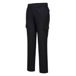 Portwest S231 Pantaloni Combat Stretch Slim Fit, Nero 28
