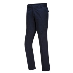 Portwest S231 Pantaloni Combat Stretch Slim Fit, Blu navy scuro 28