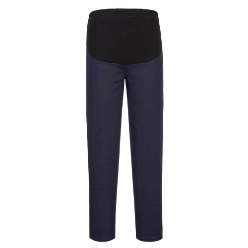 Portwest S234 Pantaloni premaman elasticizzati, Blu navy scuro M