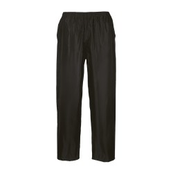 Portwest S441 Pantaloni classici anti pioggia, Nero 4XL
