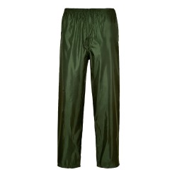 Portwest S441 Pantaloni classici anti pioggia, Verde oliva 4XL