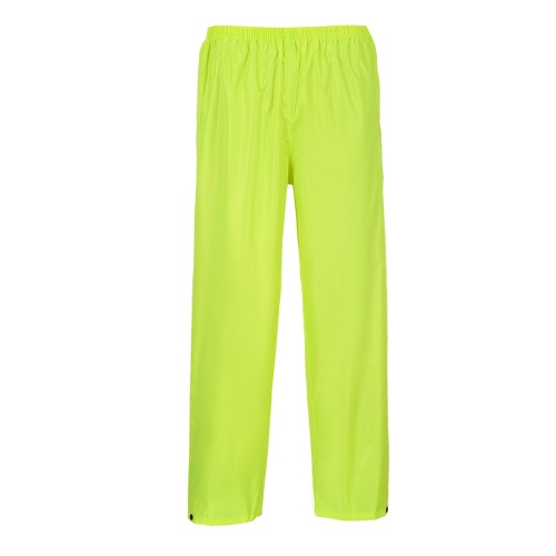 Portwest S441 Pantaloni classici anti pioggia, Giallo XXL