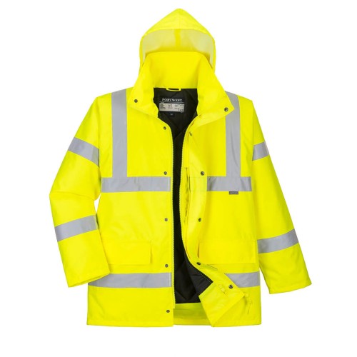 Portwest S461 Giacca traspirante Hi-Vis, Giallo XXXL