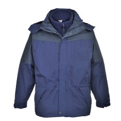 Portwest S570 Bomber Glowtex™ 3 in 1, Blu navy L
