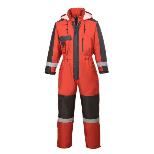 Portwest S585 Tuta invernale, Rosso XXL