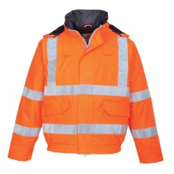 Portwest S773 Bomber Bizflame Rain multinorma Hi-Vis, Arancione 4XL
