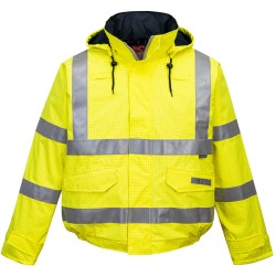 Portwest S773 Bomber Bizflame Rain multinorma Hi-Vis, Giallo 4XL