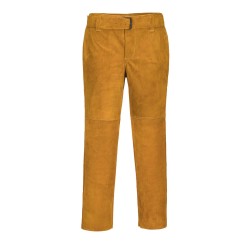 Portwest SW31 Pantaloni da saldatura in pelle, Marrone L