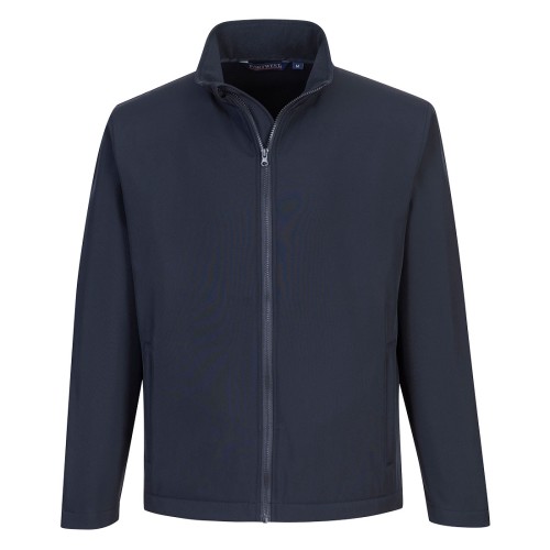 Portwest TK20 Softshell Print & Promo da uomo (2L), Blu navy L