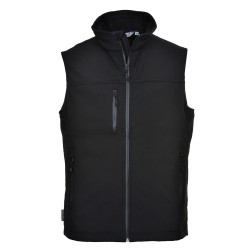 Portwest TK51 Gilet Softshell (3L), Nero L