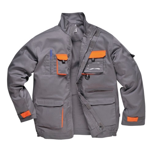 Portwest TX10 Giacca Contrast Portwest Texo, Grigio XL