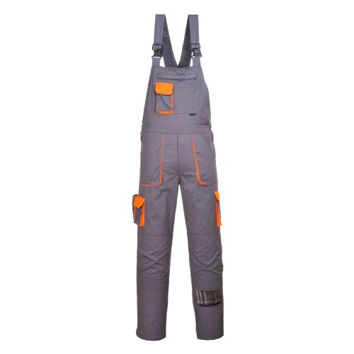 Portwest TX12 Salopette Bicolore Portwest Texo, Grigio L